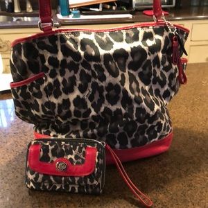 Absolutely Perfect Condition Coach wallet/tote